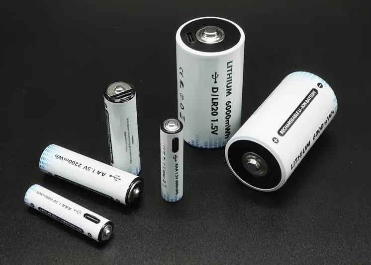 1.5V rechargeable 5 # 7 # battery